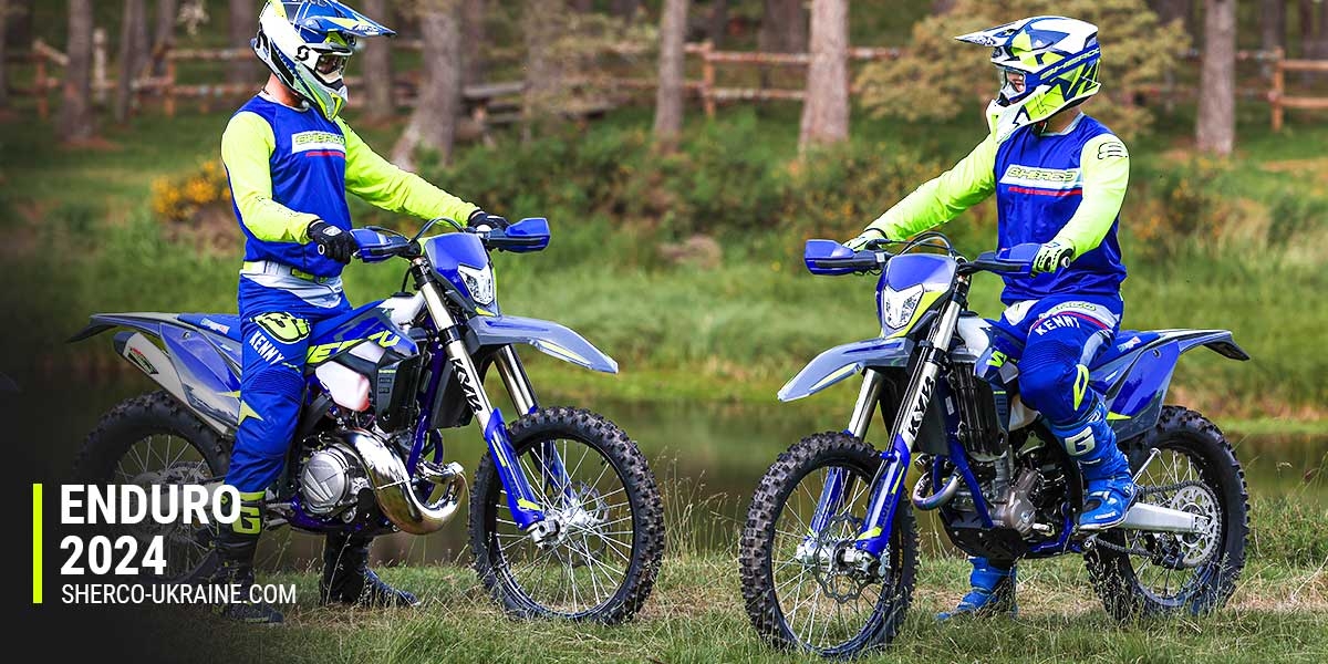 Модельный ряд Эндуро 2024 от SHERCO Motorcycles